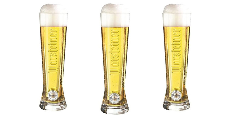 bicchieri Warsteiner Tulpe omaggio