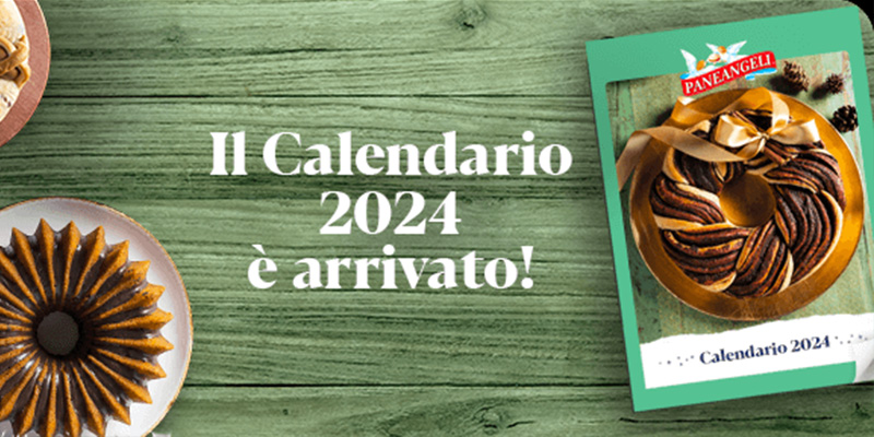 calendario Paneangeli 2024 arrivato