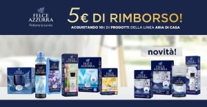 felce azzurra 5 euro di rimborso