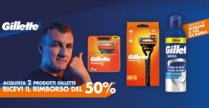 gillette rimborso
