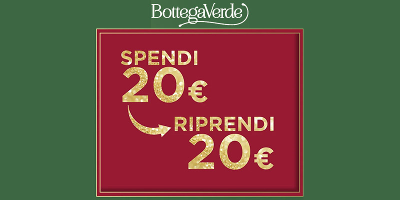 spendi e riprendi Bottega Verde 2023