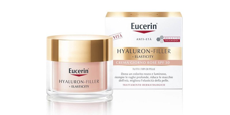 diventa tester Eucerin Hyaluron-Filler Elasticity Crema Giorno Rosé SPF 30