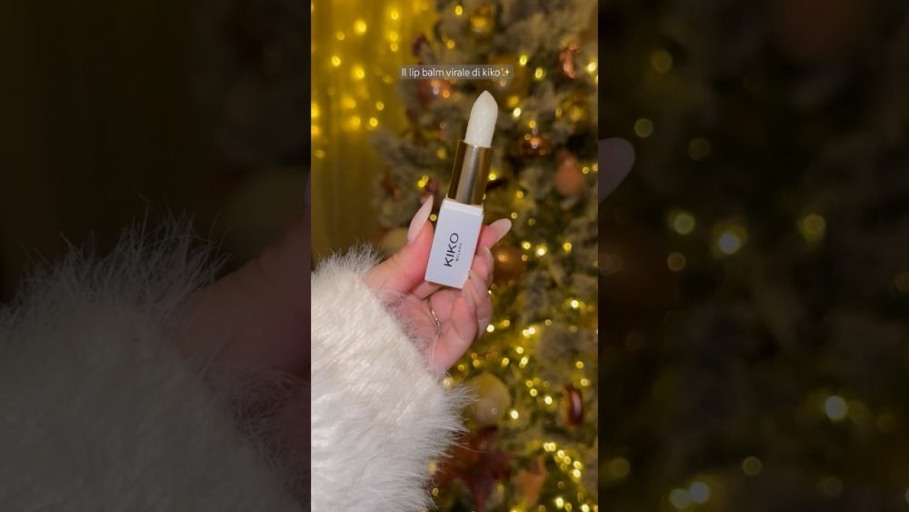 Provo il LIP BALM GLITTERATO virale di KIKO 🤍 💫 lipbalm kiko