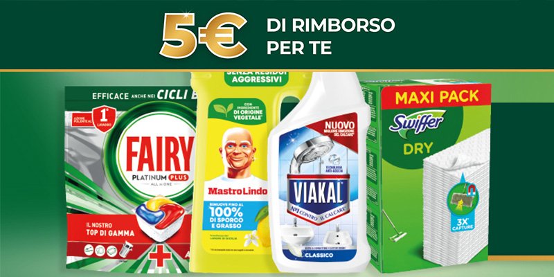 P&G Cashback Home Care Spring