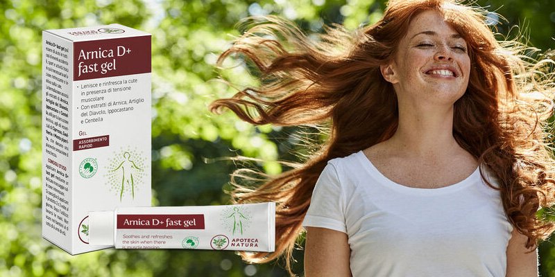 Arnica D+ fast gel di Apoteca Natura