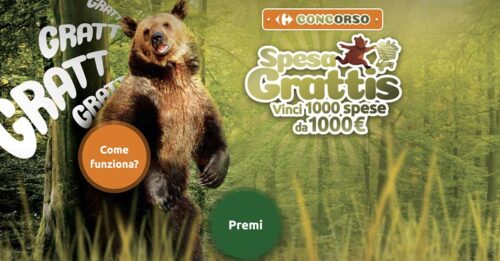 Concorso Carrefour "Spesa grattis