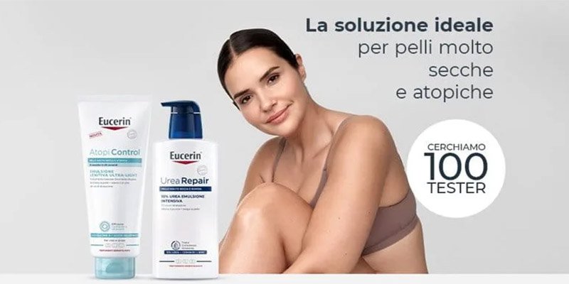 diventa tester Eucerin AtopiControl e UreaRepair